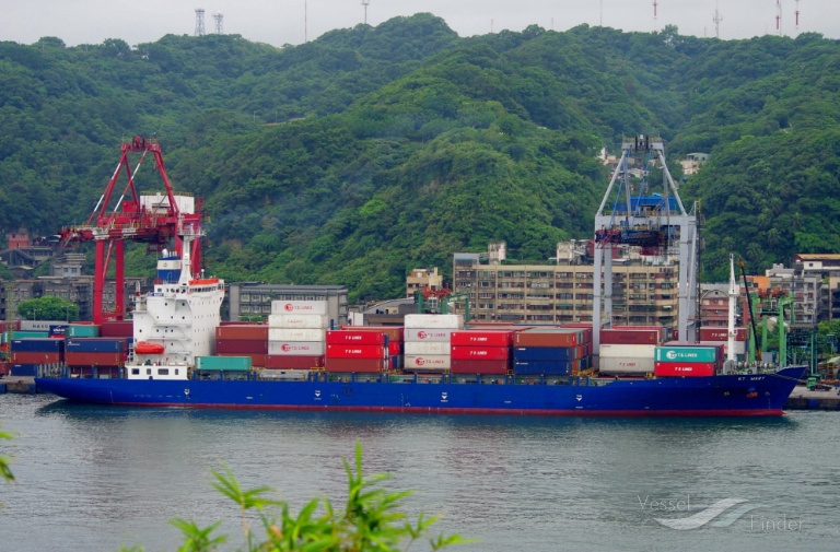 st. mary (Container Ship) - IMO 9219252, MMSI 209370000, Call Sign C4LP2 under the flag of Cyprus