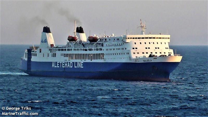 daleela (Passenger/Ro-Ro Cargo Ship) - IMO 9001306, MMSI 209776000, Call Sign 5BKB5 under the flag of Cyprus