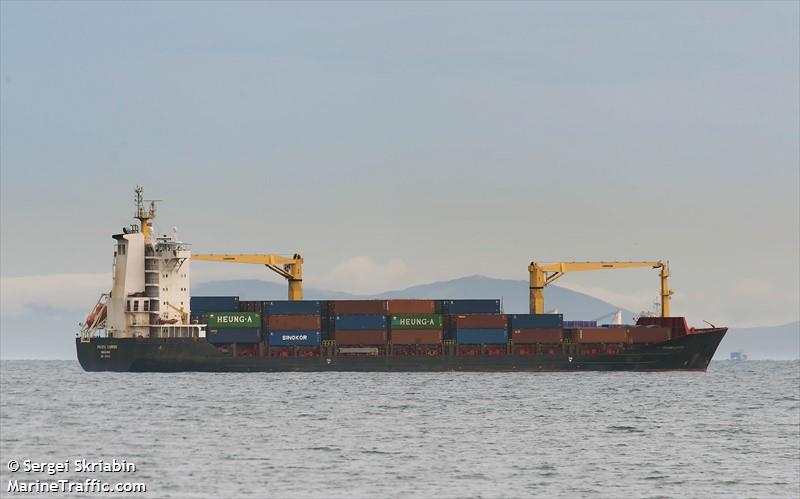 pacific trader (Container Ship) - IMO 9406922, MMSI 210749000, Call Sign 5BPJ3 under the flag of Cyprus