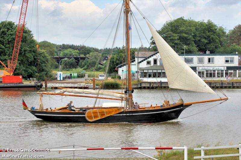 rigmor (Sailing vessel) - IMO , MMSI 211363240, Call Sign DIQP under the flag of Germany