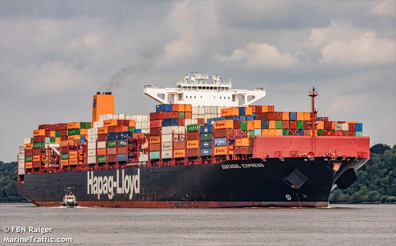guayaquil express (Container Ship) - IMO 9777620, MMSI 218851000, Call Sign DJQC2 under the flag of Germany