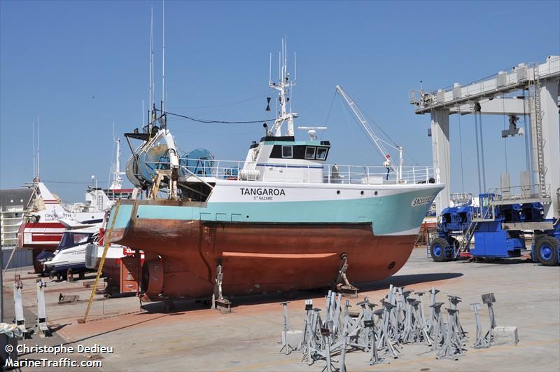 fv tangaroa (Fishing vessel) - IMO , MMSI 227410000, Call Sign FVDS under the flag of France