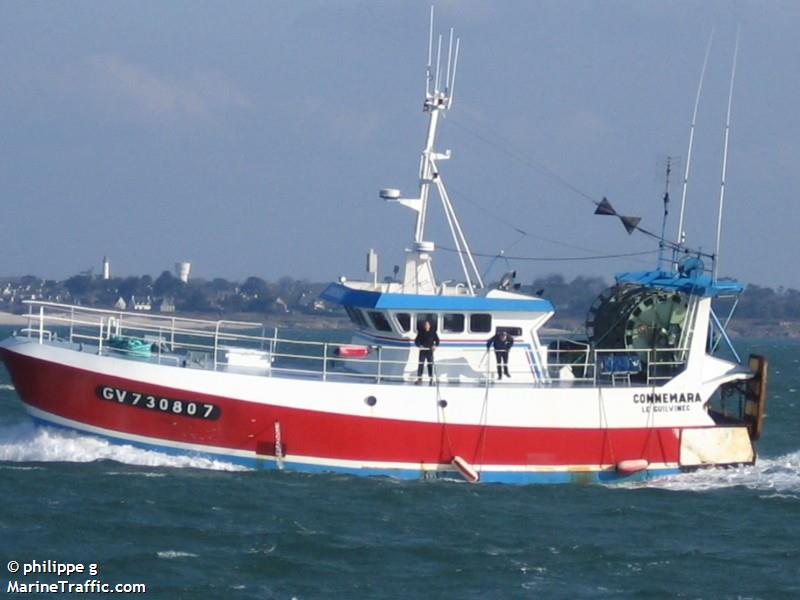 fv connemara (Fishing vessel) - IMO , MMSI 227485000, Call Sign FGSR under the flag of France