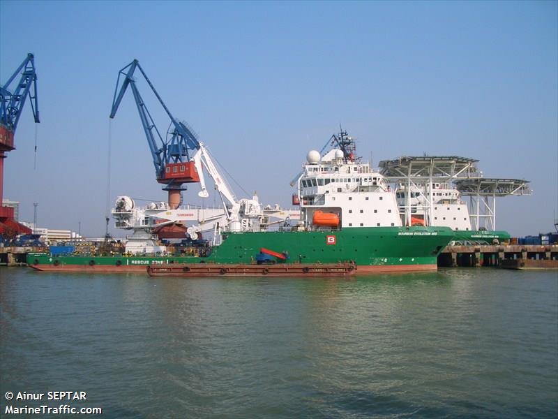 bourbon evolution805 (Offshore Support Vessel) - IMO 9639828, MMSI 228038700, Call Sign FIIB under the flag of France