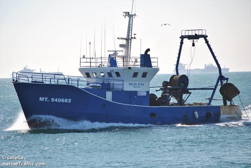 fv delta doc (Fishing vessel) - IMO , MMSI 228187700, Call Sign FOJI under the flag of France
