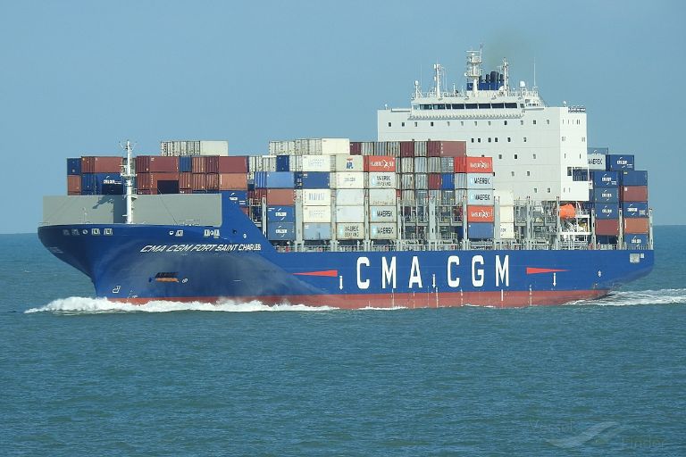 ccfort saint charles (Container Ship) - IMO 9809849, MMSI 228368600, Call Sign FLVJ under the flag of France