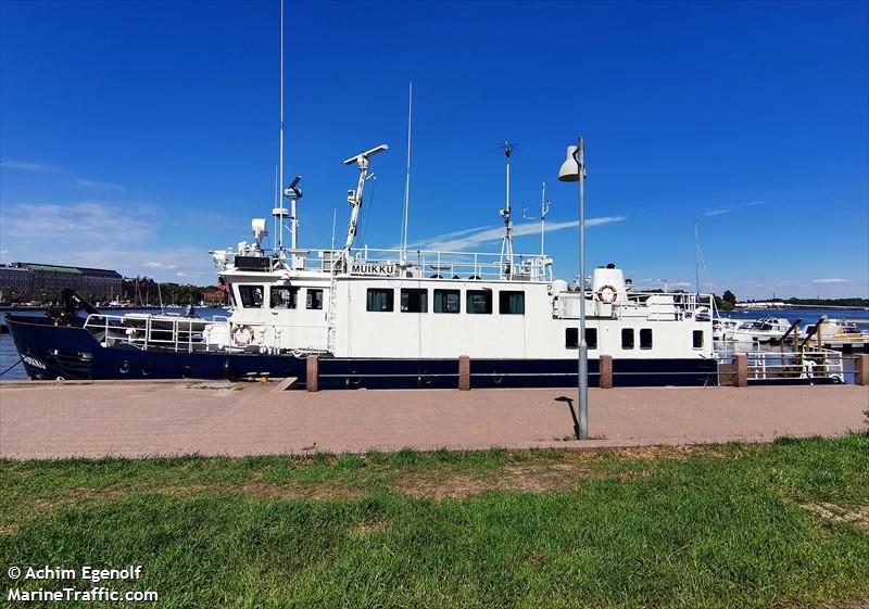 muikku (Research Vessel) - IMO 7935307, MMSI 230298000, Call Sign OHMM under the flag of Finland