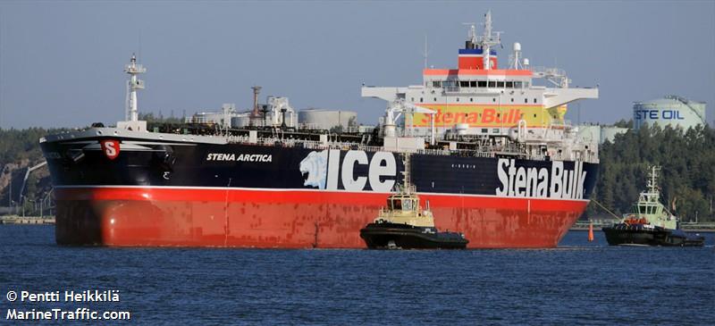 stena arctica (Crude Oil Tanker) - IMO 9305556, MMSI 230603000, Call Sign OJNH under the flag of Finland