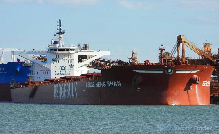berge heng shan (Bulk Carrier) - IMO 9675949, MMSI 235108988, Call Sign 2IEC6 under the flag of United Kingdom (UK)