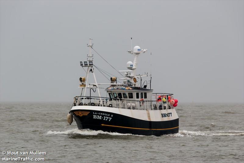 mfv la creole ii (Fishing vessel) - IMO , MMSI 235113724, Call Sign 2IYC4 under the flag of United Kingdom (UK)