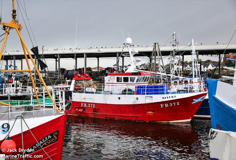 bon ami ba104 (Fishing vessel) - IMO , MMSI 235114874, Call Sign 2JCY6 under the flag of United Kingdom (UK)