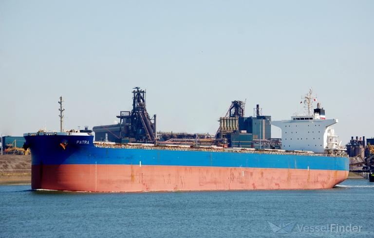 patra (Bulk Carrier) - IMO 9607801, MMSI 241602000, Call Sign SVCZ9 under the flag of Greece