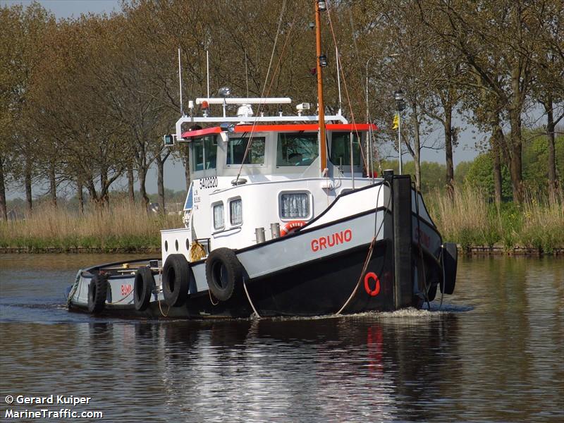 gruno (Tug) - IMO , MMSI 244690841, Call Sign PD9333 under the flag of Netherlands