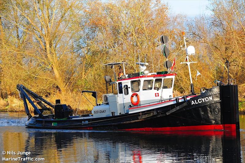 alcyon (Tug) - IMO , MMSI 244750438, Call Sign PI3491 under the flag of Netherlands