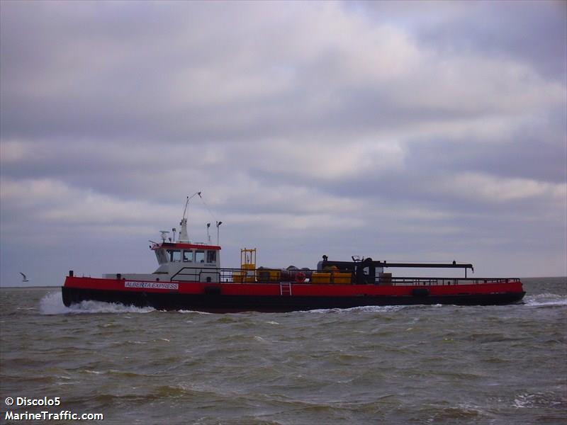 alberta express (Other type) - IMO , MMSI 246195000, Call Sign PF7367 under the flag of Netherlands