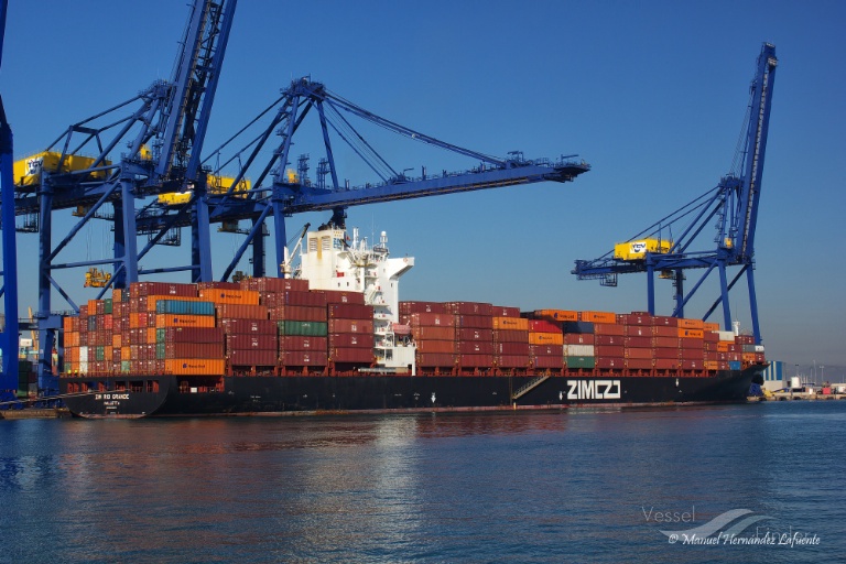 rio grande (Container Ship) - IMO 9363376, MMSI 249253000, Call Sign 9HNV9 under the flag of Malta