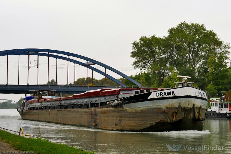drawa (WIG) - IMO , MMSI 261184290, Call Sign SR4290 under the flag of Poland