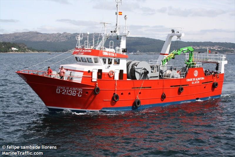 cidade de albufeira (Fishing Vessel) - IMO 8748050, MMSI 263407950, Call Sign CUOB 6 under the flag of Portugal