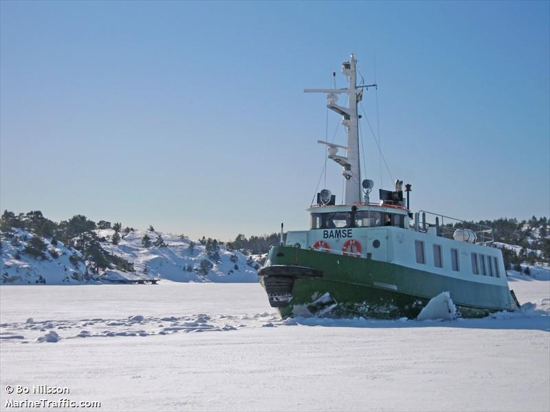 bamse (Passenger ship) - IMO , MMSI 265566420, Call Sign SDPU under the flag of Sweden