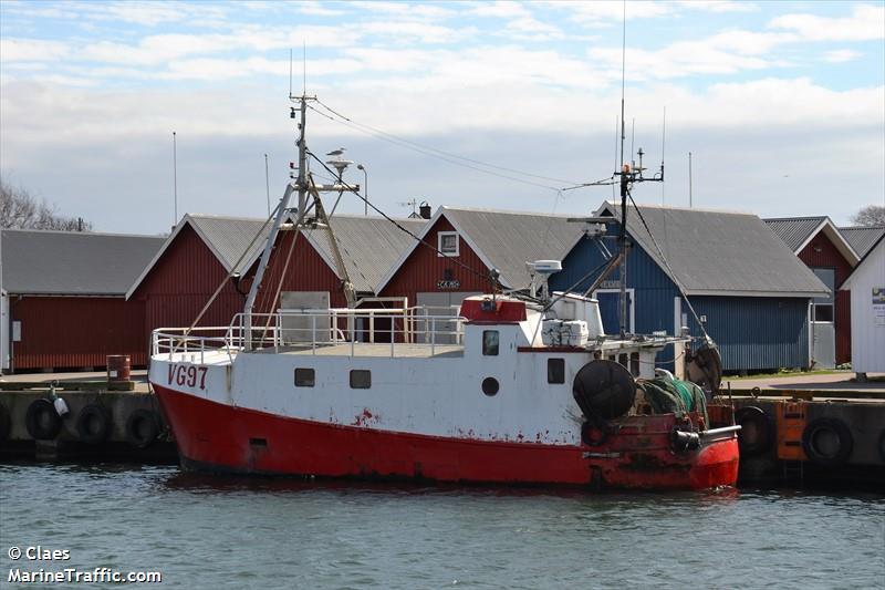 vg-97 tarno (Fishing vessel) - IMO , MMSI 266319000, Call Sign SMIL under the flag of Sweden