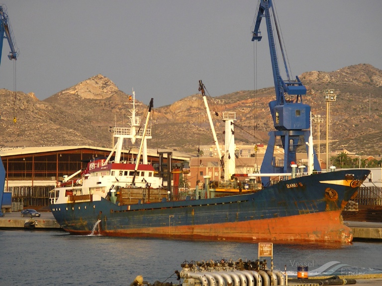 banu s (General Cargo Ship) - IMO 8301060, MMSI 271002040, Call Sign TCAR4 under the flag of Turkey