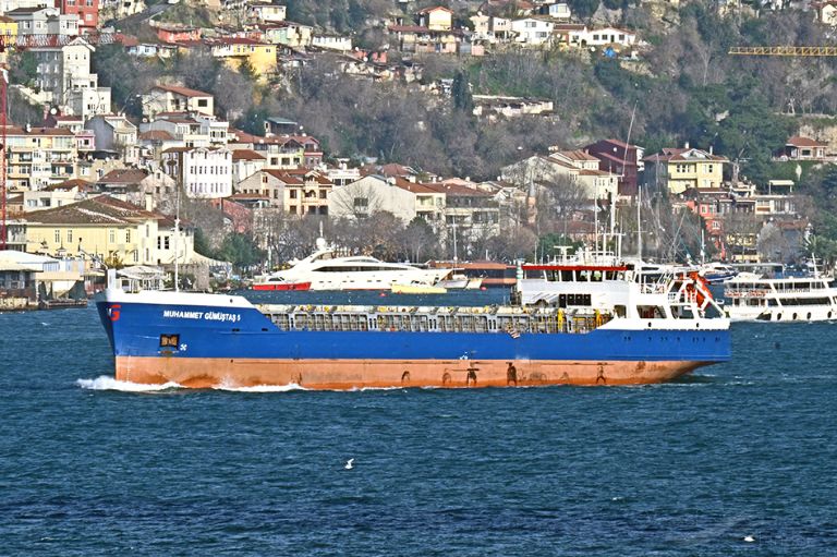 muhammet gumustas 5 (General Cargo Ship) - IMO 8516287, MMSI 271043901, Call Sign TCA3204 under the flag of Turkey