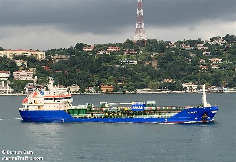 alacati (Oil Products Tanker) - IMO 9486207, MMSI 271044516, Call Sign TCA4131 under the flag of Turkey
