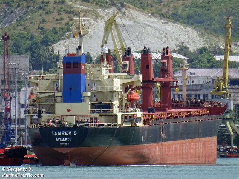 tamrey s (Bulk Carrier) - IMO 9171541, MMSI 271044600, Call Sign TCA4286 under the flag of Turkey