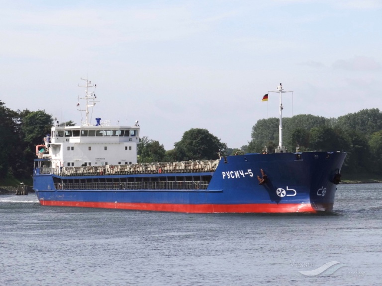rusich-5 (General Cargo Ship) - IMO 9353046, MMSI 273317430, Call Sign UBHY under the flag of Russia