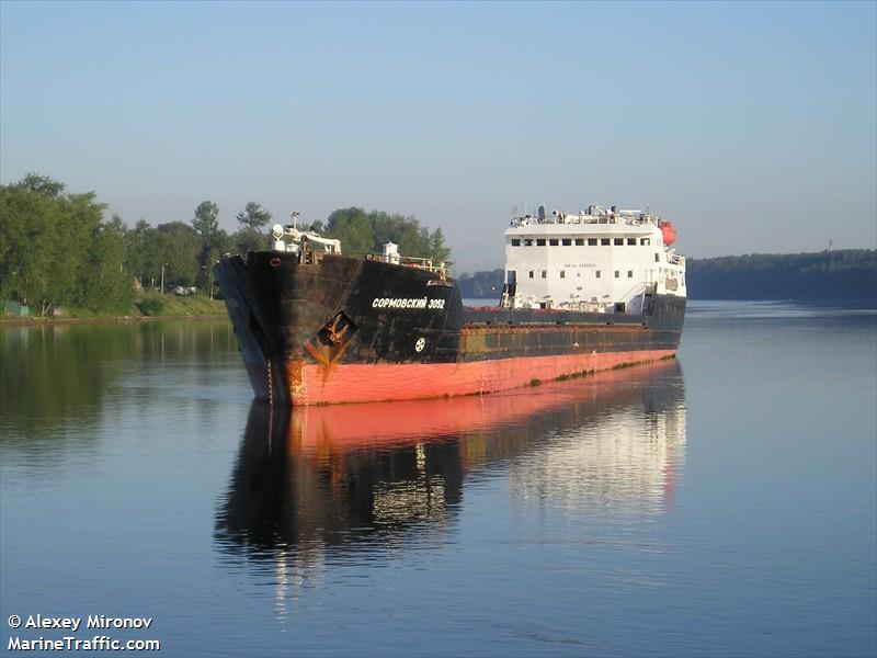 sormovskiy 3052 (General Cargo Ship) - IMO 8222379, MMSI 273328500, Call Sign UISO under the flag of Russia