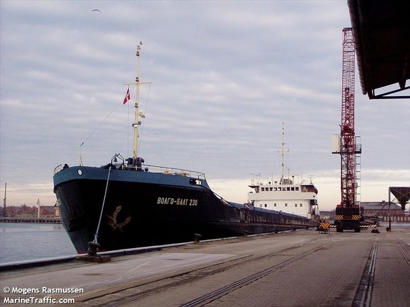 volgo balt 230 (General Cargo Ship) - IMO 8230443, MMSI 273337300, Call Sign UHZC under the flag of Russia