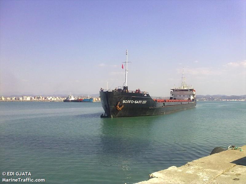 volgo-balt 237 (General Cargo Ship) - IMO 8230510, MMSI 273339800, Call Sign UIBV under the flag of Russia