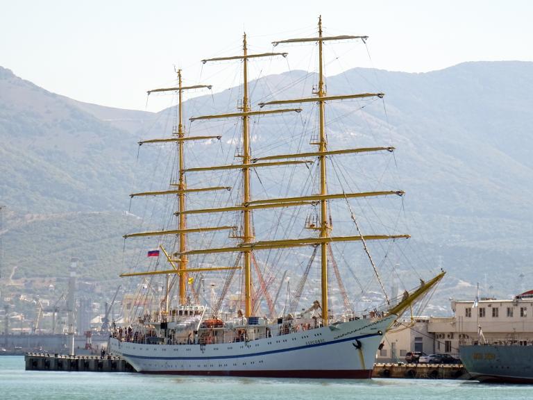 khersones (Sailing Vessel) - IMO 8511835, MMSI 273389550, Call Sign UEQS under the flag of Russia