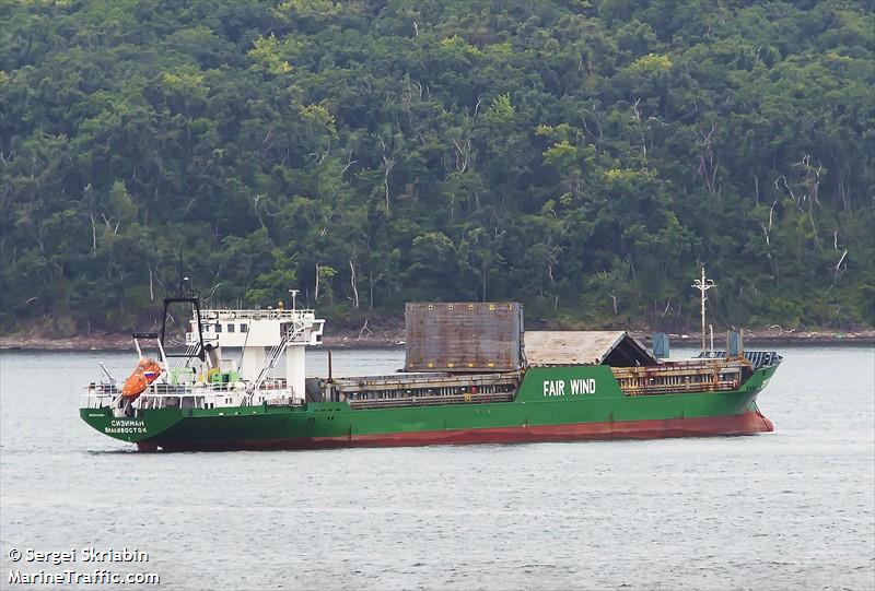 siziman (General Cargo Ship) - IMO 9113604, MMSI 273396660, Call Sign UCOC under the flag of Russia