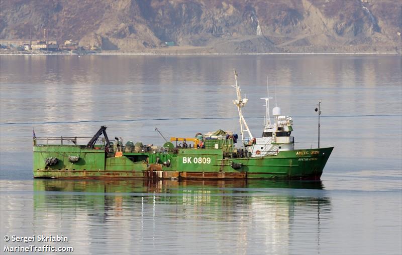 arctic orion (Fishing Vessel) - IMO 7819644, MMSI 273812400, Call Sign UDQP under the flag of Russia