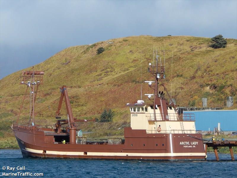 arctic lady (Fishing vessel) - IMO , MMSI 303397000, Call Sign WDH6902 under the flag of Alaska