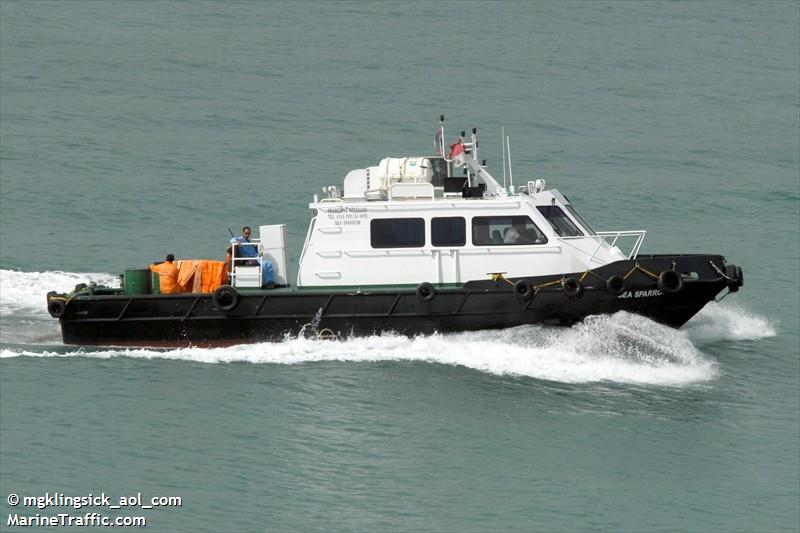 sea sparrow (Pleasure craft) - IMO , MMSI 312113000 under the flag of Belize