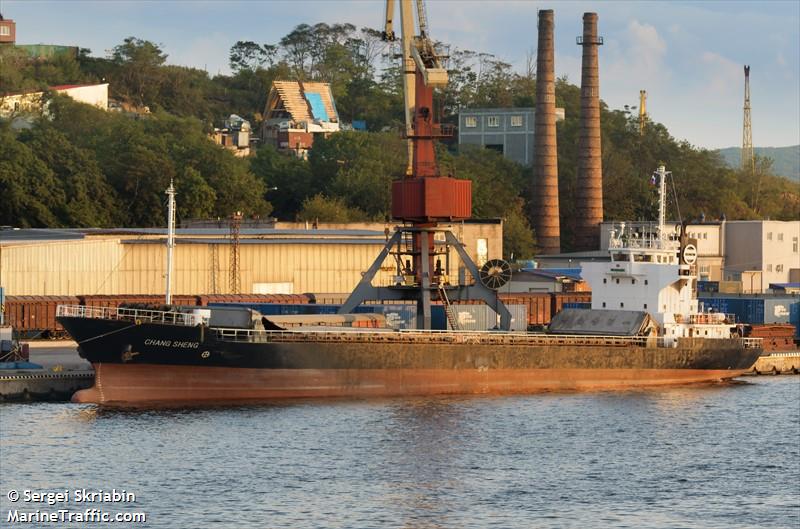 chang sheng (General Cargo Ship) - IMO 9104653, MMSI 312161000, Call Sign V3PK under the flag of Belize