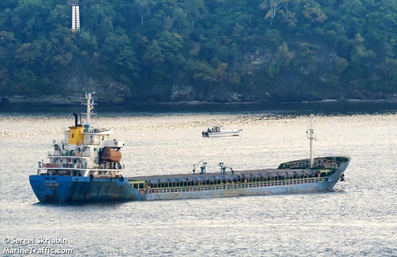 xin hai 588 (General Cargo Ship) - IMO 9393034, MMSI 312285000, Call Sign V3WF6 under the flag of Belize