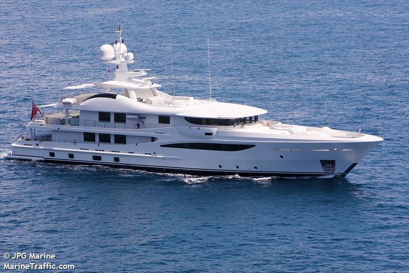 lady brave (Yacht) - IMO 1009742, MMSI 319084500, Call Sign ZGFB under the flag of Cayman Islands