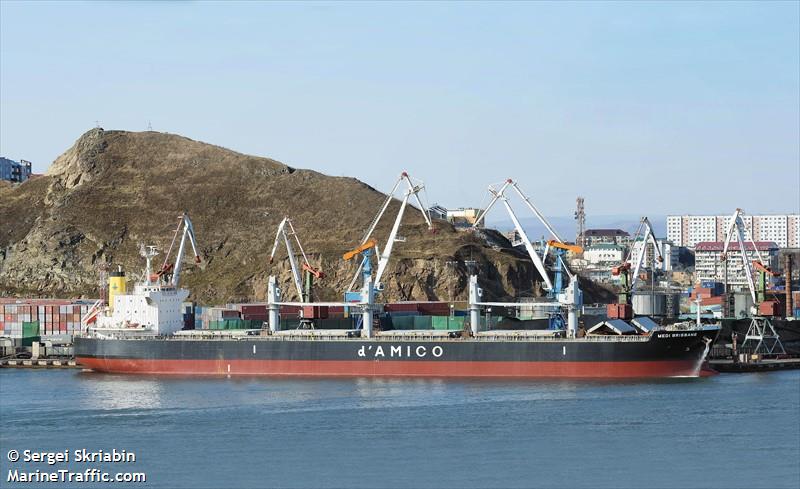 medi brisbane (Bulk Carrier) - IMO 9760122, MMSI 353802000, Call Sign 3FLL under the flag of Panama