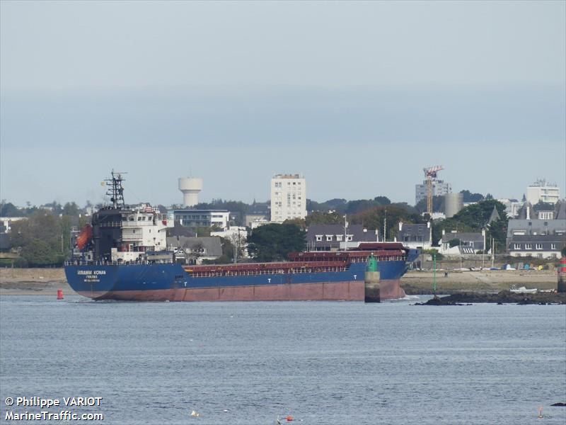 ibrahim konan (General Cargo Ship) - IMO 9306328, MMSI 357224000, Call Sign HOKB under the flag of Panama