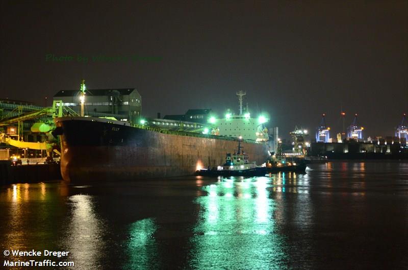 elly (Bulk Carrier) - IMO 9164706, MMSI 357446000, Call Sign 3FIZ9 under the flag of Panama