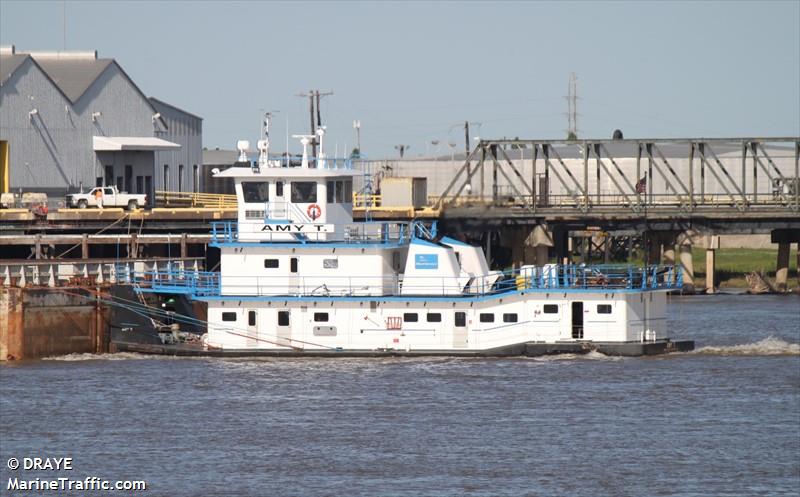 amy t (Towing vessel) - IMO , MMSI 367461710, Call Sign WDF5308 under the flag of United States (USA)