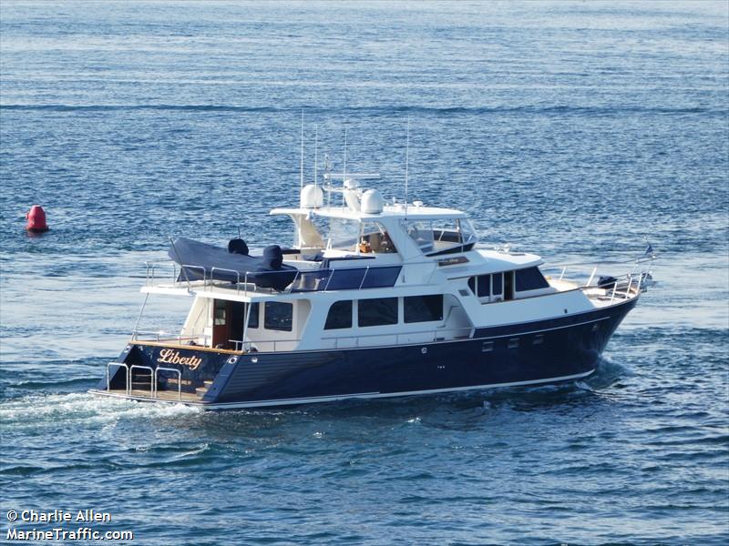 my liberty (Pleasure craft) - IMO , MMSI 368053140 under the flag of United States (USA)