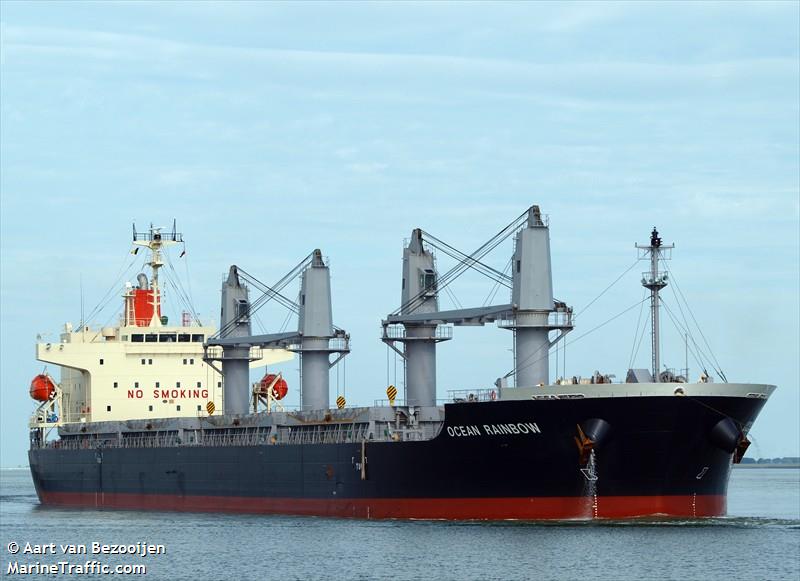 ocean rainbow (Bulk Carrier) - IMO 9598024, MMSI 370867000, Call Sign HPKG under the flag of Panama