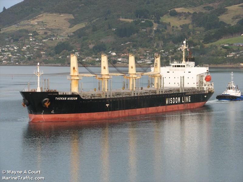 taokas wisdom (Bulk Carrier) - IMO 9338577, MMSI 371050000, Call Sign 3EQV2 under the flag of Panama