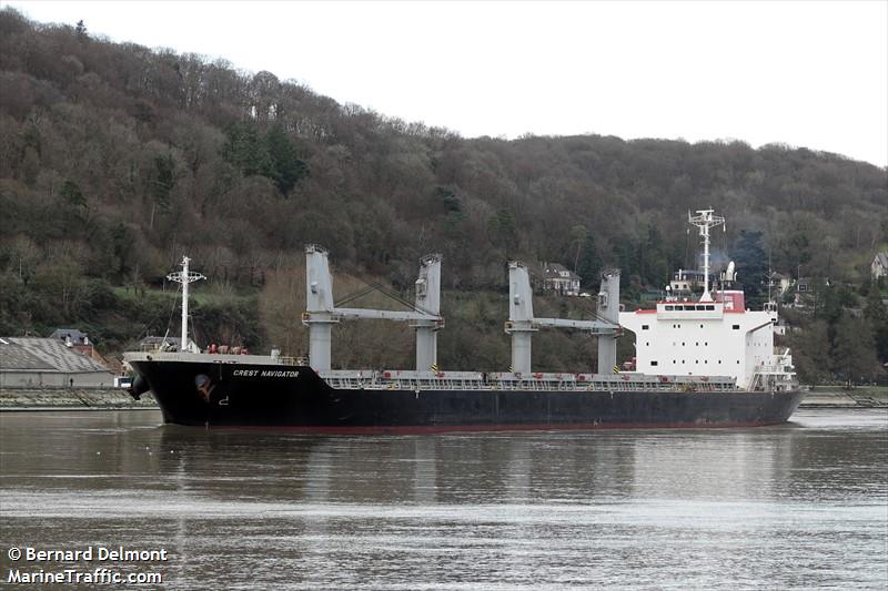 crest navigator (Bulk Carrier) - IMO 9610224, MMSI 373828000, Call Sign 3EYT3 under the flag of Panama