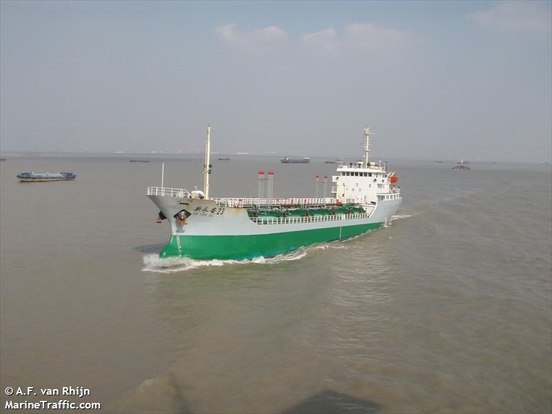 run jiang 25 (Chemical Tanker) - IMO 8349660, MMSI 412438680, Call Sign BKSQ3 under the flag of China