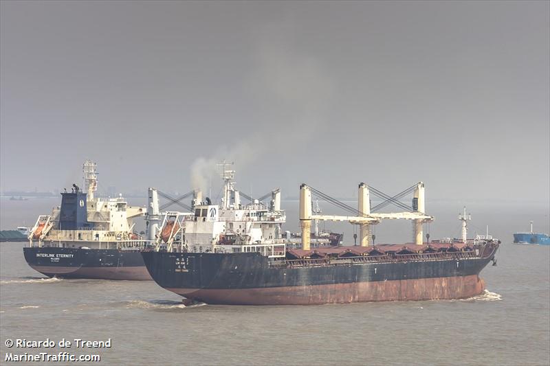 linhai2 (Bulk Carrier) - IMO 9643477, MMSI 413369450, Call Sign BSXG under the flag of China